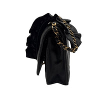 Carica l'immagine nel visualizzatore di Gallery, Romance Wallet on Chain in Pelle Nera