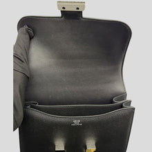 Carica l'immagine nel visualizzatore di Gallery, Constance Mini 19 in Pelle Nera