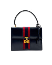 Carica l'immagine nel visualizzatore di Gallery, Borsa Vintage in Pelle Blu