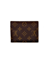 Carica l'immagine nel visualizzatore di Gallery, Portafoglio Victorine in Tela Monogram