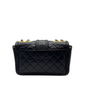 Carica l'immagine nel visualizzatore di Gallery, Flap Bag in Pelle Nera