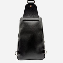Carica l'immagine nel visualizzatore di Gallery, Avenue Slingbag in Pelle Nera