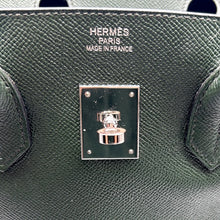 Upload the image to the Gallery viewer, Birkin 35 Vert Anglaise in Pelle Epsom
