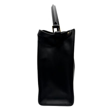 Carica l'immagine nel visualizzatore di Gallery, Peekaboo Maxi in Pelle Nera