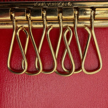 Upload the image to the Gallery viewer, Red Epi Leather Keychain