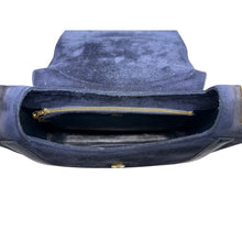 Carica l'immagine nel visualizzatore di Gallery, Borsa a Spalla in Velluto Blu
