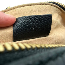 Upload the image to the Gallery viewer, Round Camera Bag in Black Leather