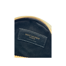 Upload the image to the Gallery viewer, Vinyle Round Camera Bag in Pelle Panna