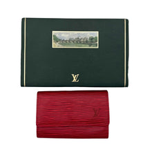 Upload the image to the Gallery viewer, Red Epi Leather Keychain