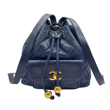 Carica l'immagine nel visualizzatore di Gallery, Zaino Vintage Blu