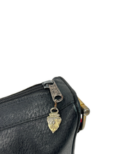 Carica l'immagine nel visualizzatore di Gallery, Borsa a tracolla in Pelle Blu scuro