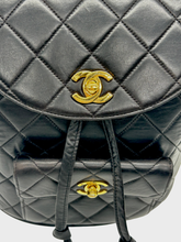 Upload the image to the Gallery viewer, Zaino Duma in Pelle Nero