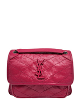 Carica l'immagine nel visualizzatore di Gallery, Borsa Niki In Pelle Rosa