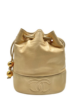 Upload the image to the Gallery viewer, Secchiello in Pelle Crema