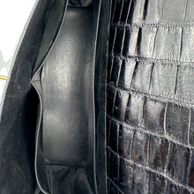 Carica l'immagine nel visualizzatore di Gallery, Kelly 35 vintage in pelle di coccodrillo