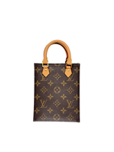 Carica l'immagine nel visualizzatore di Gallery, Borsa Petit Sac Plat in Tela Monogramma