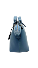 Upload the image to the Gallery viewer, Borsa By The Way in Pelle Azzurra