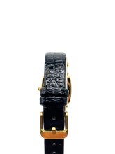 Carica l'immagine nel visualizzatore di Gallery, Orologio Vintage in Pelle Nero