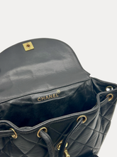 Upload the image to the Gallery viewer, Zaino Duma in Pelle Nero