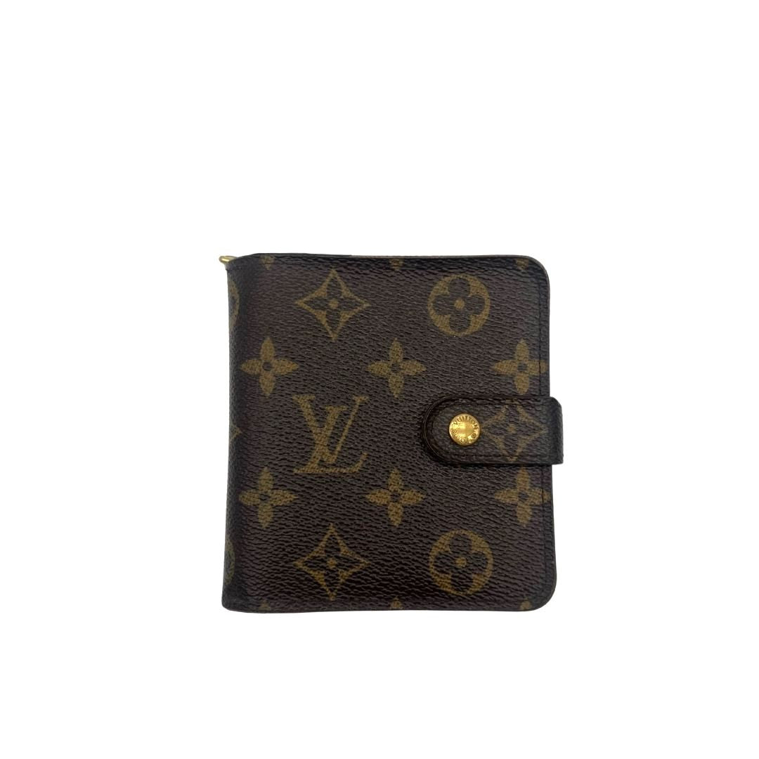 Portafoglio Compatto Personalizzato Per Ragazze Con Blocco RFID, Bi-fold In Pelle PU, 6 Slot Per Carte, Tasca Contanti E Cerniera, Regalo Di Compleanno Con Iniziali