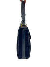 Carica l'immagine nel visualizzatore di Gallery, Borsa a Spalla in Velluto Blu