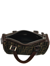 Upload the image to the Gallery viewer, Borsa Boston in Tela Monogram Marrone