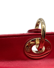 Carica l'immagine nel visualizzatore di Gallery, Lady Dior in Pelle Rossa
