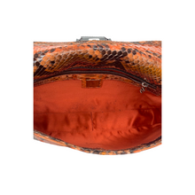 Carica l'immagine nel visualizzatore di Gallery, Borsa Baguette in Pitone