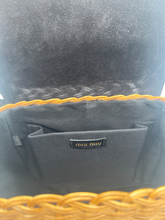 Carica l'immagine nel visualizzatore di Gallery, Borsa a spalla in midollino e pelle