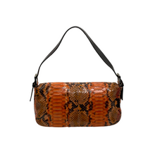 Carica l'immagine nel visualizzatore di Gallery, Borsa Baguette in Pitone