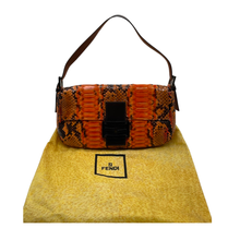 Carica l'immagine nel visualizzatore di Gallery, Borsa Baguette in Pitone
