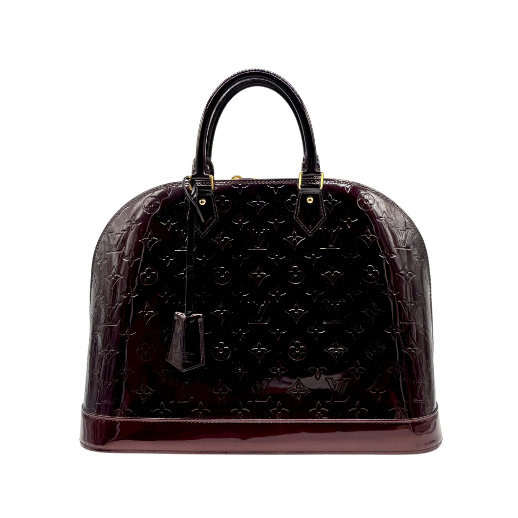 Alma GM in Vernice Burgundy