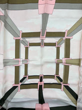 Carica l&#39;immagine nel visualizzatore di Gallery, Light Pink Hermes Silk Scarf
