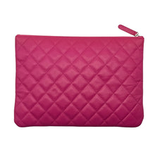 Carica l'immagine nel visualizzatore di Gallery, Pochette in Pelle di Agnello Fucsia
