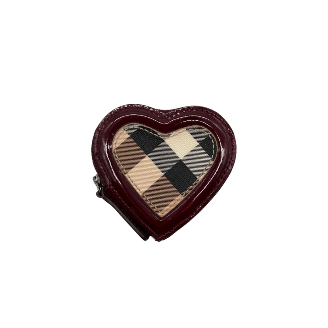 Burberry Coin Case Heart Wallet