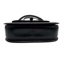 Upload the image to the Gallery viewer, Black Leather and Bamboo Bag
