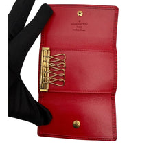 Upload the image to the Gallery viewer, Red Epi Leather Keychain

