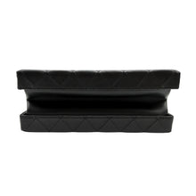 Carica l'immagine nel visualizzatore di Gallery, Square Vanity Case in Pelle di agnello Nera
