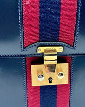 Carica l'immagine nel visualizzatore di Gallery, Borsa Vintage in Pelle Blu
