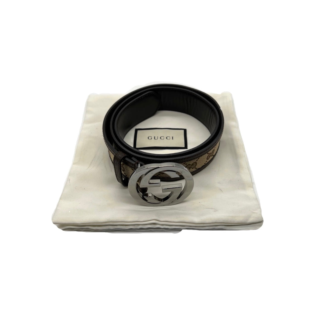 Gucci Interlocking Buckle Belt