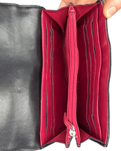 Carica l&#39;immagine nel visualizzatore di Gallery, Portafoglio in Pelle Nero
