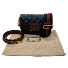 Upload the image to the Gallery viewer, Horsebit denim bag
