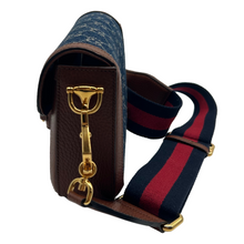 Upload the image to the Gallery viewer, Borsa Horsebit in denim
