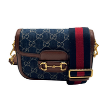 Upload the image to the Gallery viewer, Horsebit denim bag
