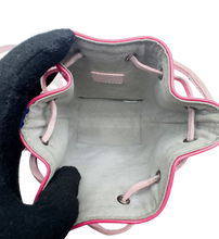 Upload the image to the Gallery viewer, Borsa Nano Noé in Pelle Epì Rosa e Blu 
