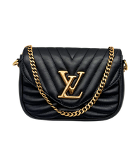 Upload the image to the Gallery viewer, Borsa a tracolla Multipochette New Wave in pelle trapuntata
