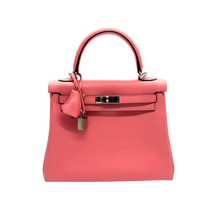 Carica l'immagine nel visualizzatore di Gallery, Kelly 25 in Pelle Swift Rose D’ètè
