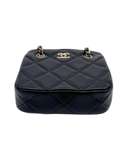 Upload the image to the Gallery viewer, Micro Pochette in Pelle Nera
