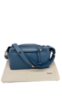Upload the image to the Gallery viewer, Borsa By The Way in Pelle Azzurra
