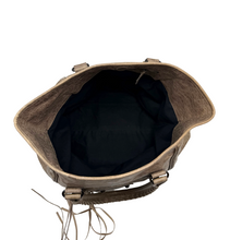 Carica l'immagine nel visualizzatore di Gallery, Sunday Tote Bag In Pelle Beige
